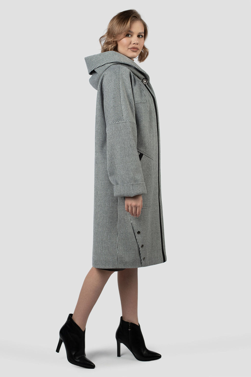 01-12106 Пальто женское демисезонное - El podio фото 5