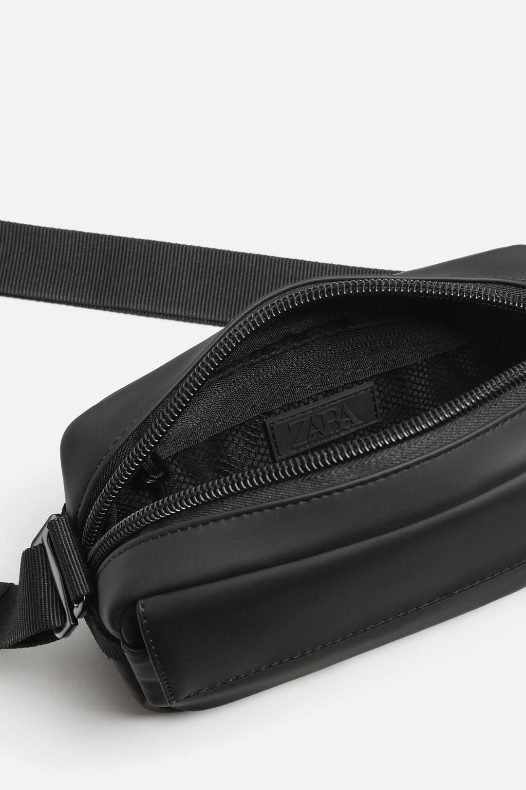 RUBBERISED CROSSBODY BAG - Zara фото 7