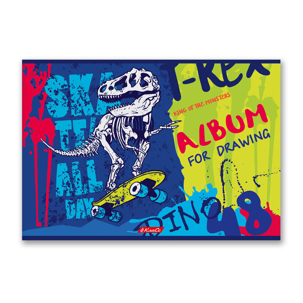 Светоч Альбом для рисования 100 г/м2 A4 29 х 20.5 см 48 л. на скобе 10 шт. 48АЛСК4_000262 Нашествие