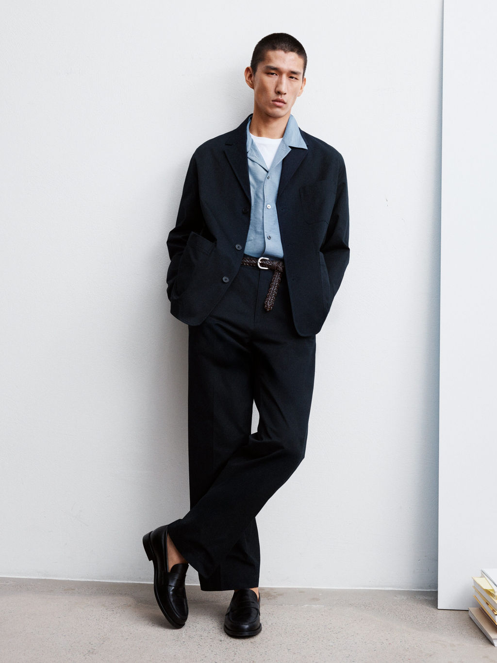Blazer de sarga de algod?n - H&m фото 9
