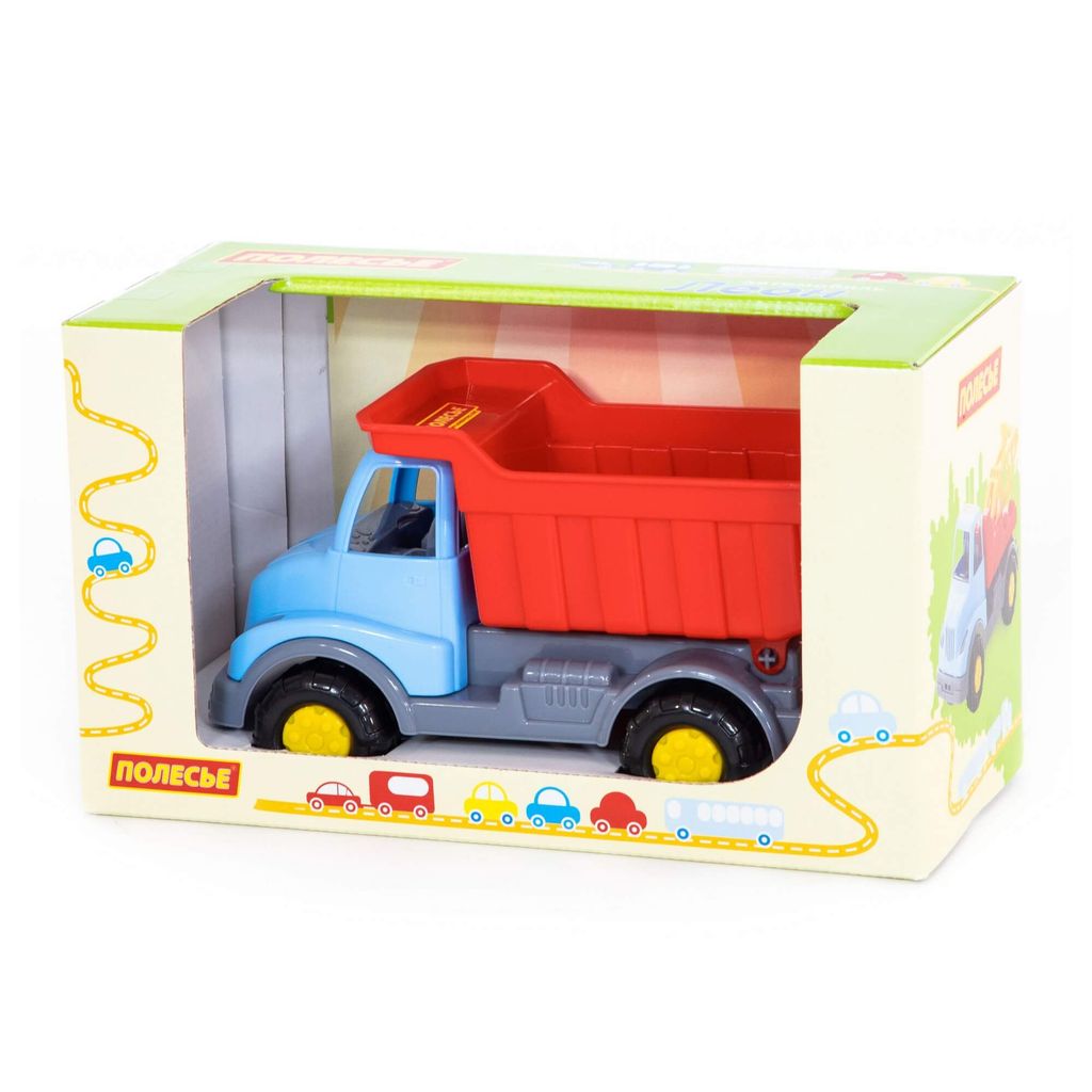 Леон, автомобиль-самосвал (в коробке)