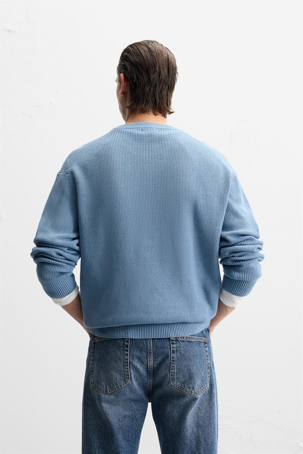 BASIC PURL KNIT SWEATER - Zara фото 30