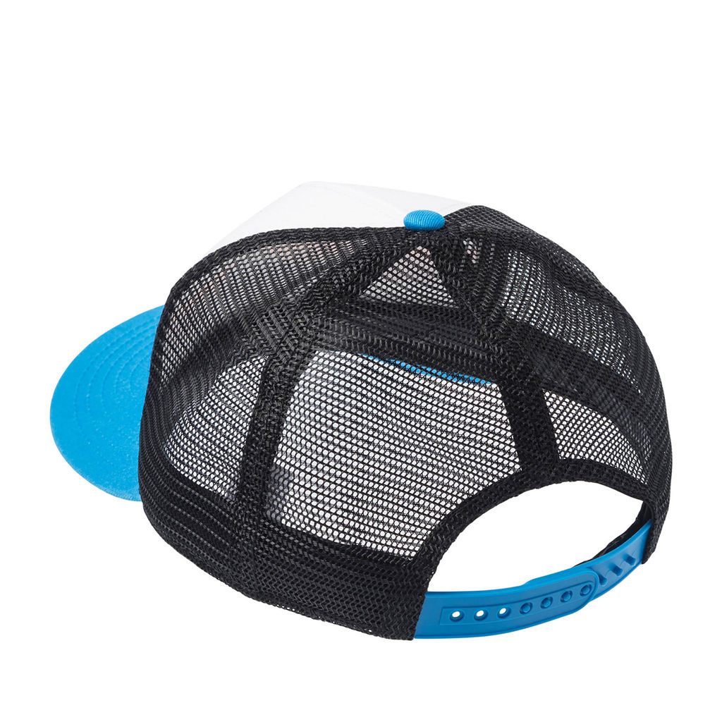 Бейсболка AMERICAN NEEDLE арт. 21001A-PLROID Polaroid Sinclair (голубой / белый)