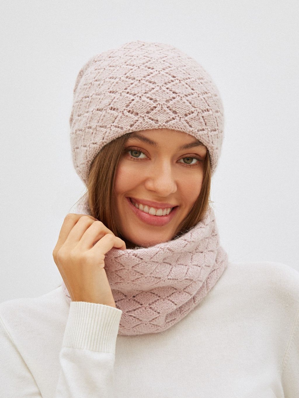 KCL210327 - light rose Снуд - Conso фото 2