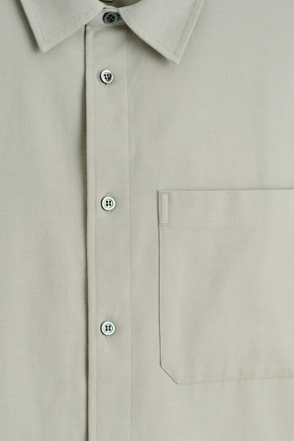 CAMISA MEZCLA DE ALGOD?N CEPILLADO RELAXED FIT - H&m фото 8