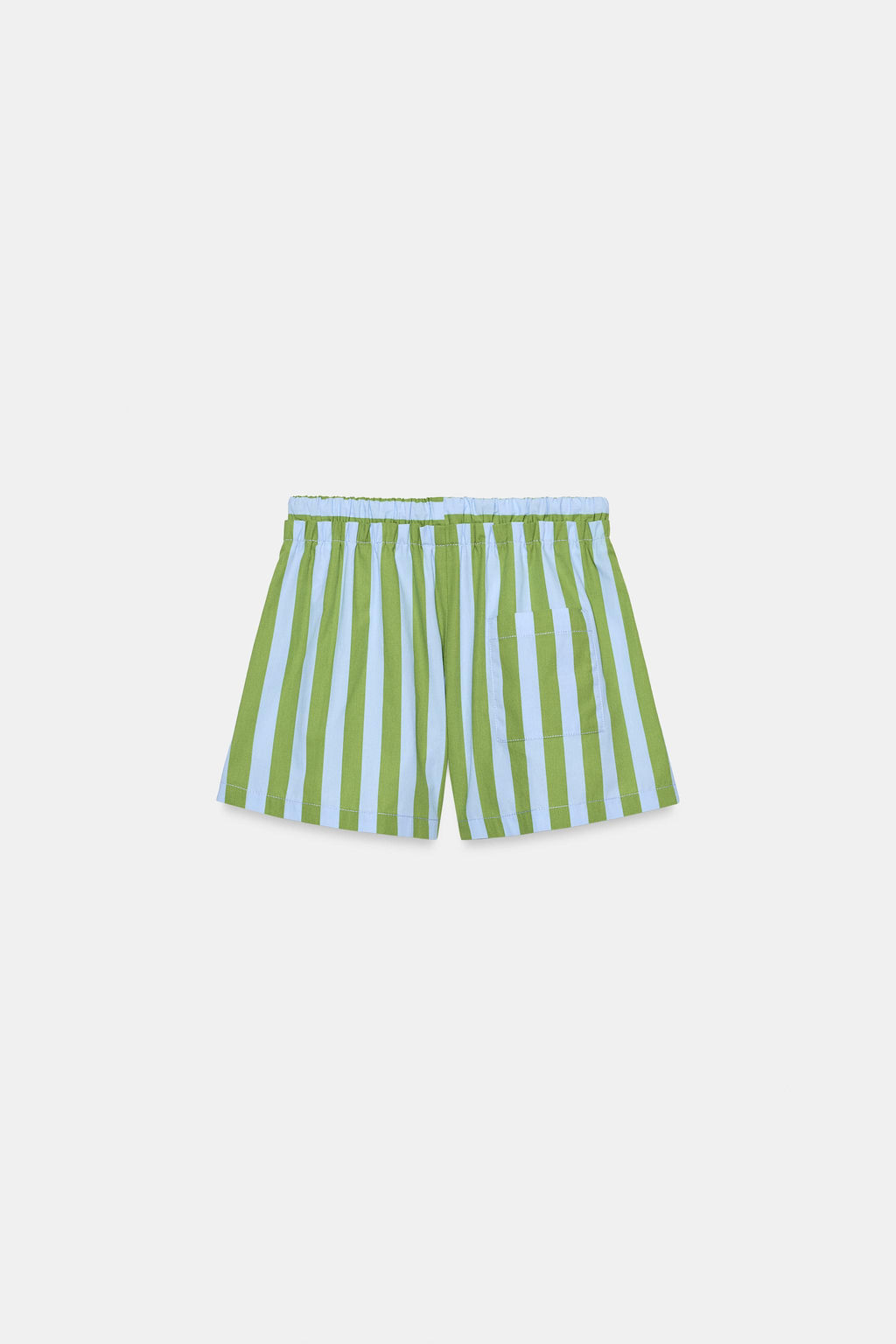 SHORTS RAYAS / Verde / Azul - Zara фото 8