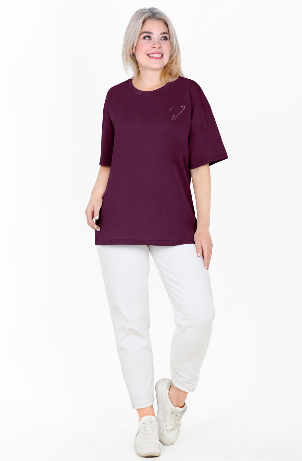 Футболка Эйла Ф-132Б (42-62) кулирка - Лотос фото 7