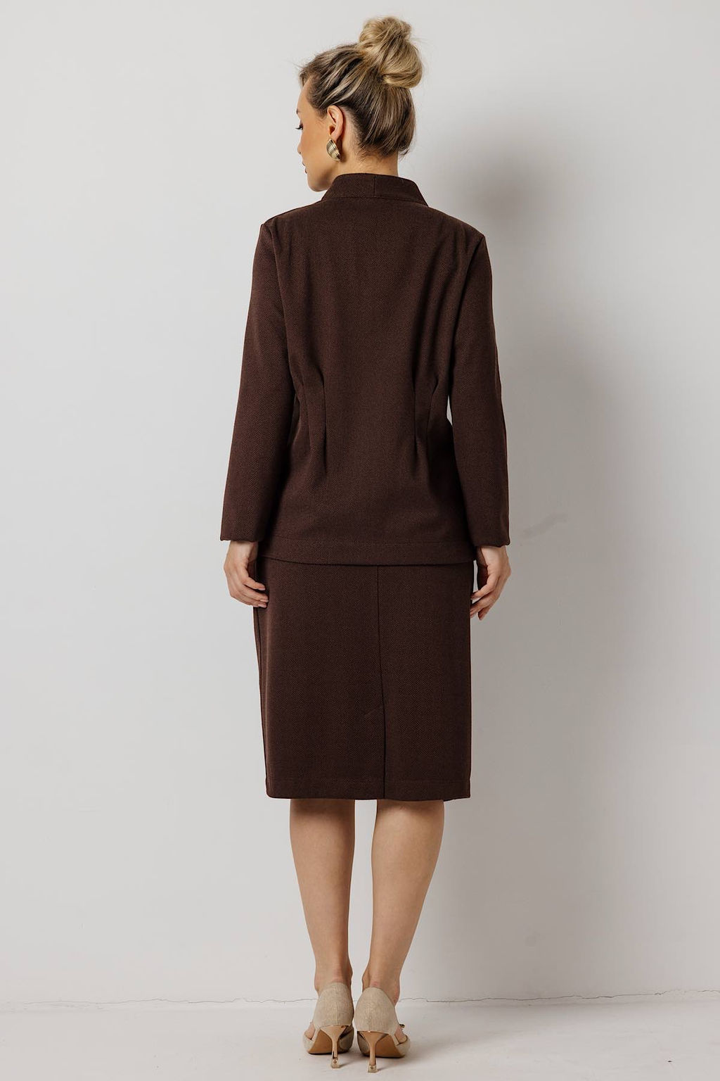 Жакет женский 4464/11/Коричневый