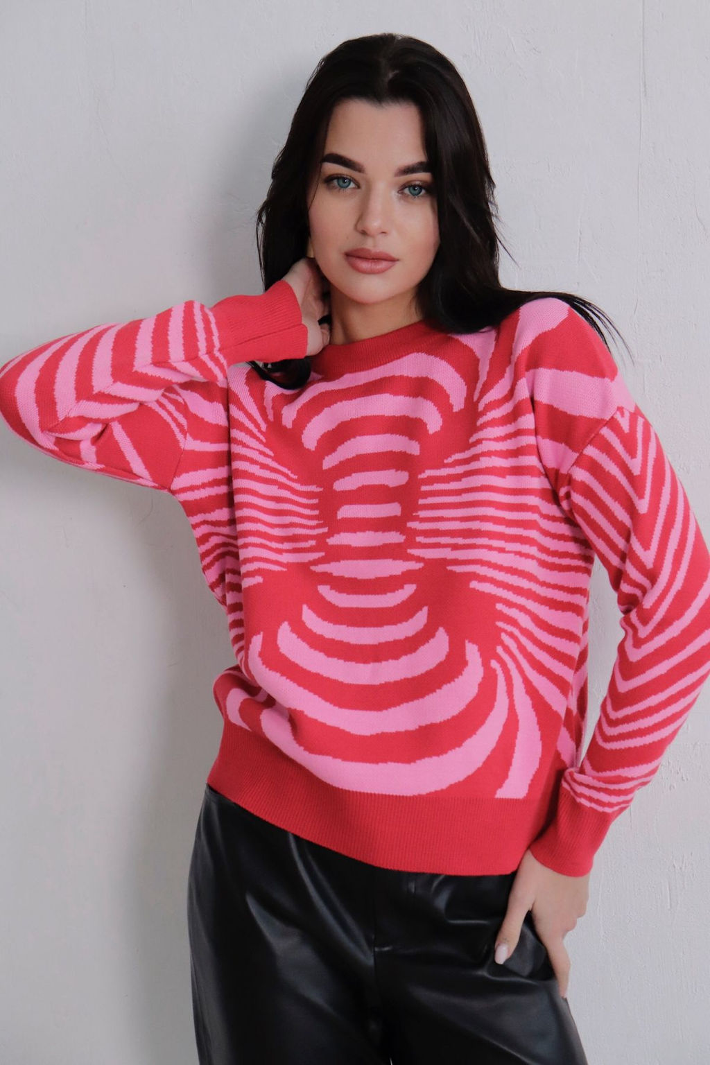 10369 Джемпер розово-красный - Martichelli фото 5