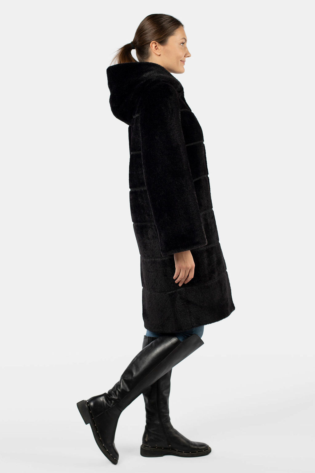 02-3176 Пальто женское утепленное - El podio фото 15