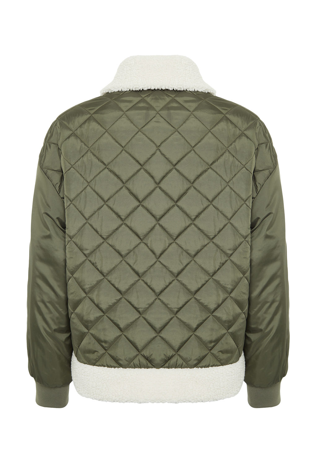 TRENDYOLMILLA Haki Kapitone Pelus Detayl? Mont TWOAW24MO00310 фото 8