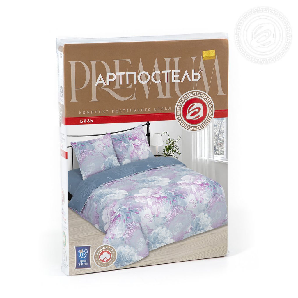 Постельное бельё Камео (бязь премиум) Семейный/Пододеяльник: 2 шт. - 215*143; Простыня: 1 шт. - 220*240; Наволочка: 2 шт. - 70*70; Премиум - Артпостель фото 6