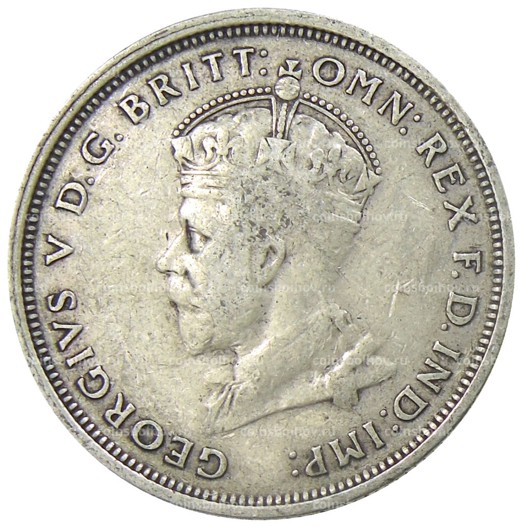 1 флорин 1927 года Австралия Открытие здания парламента в Канберре