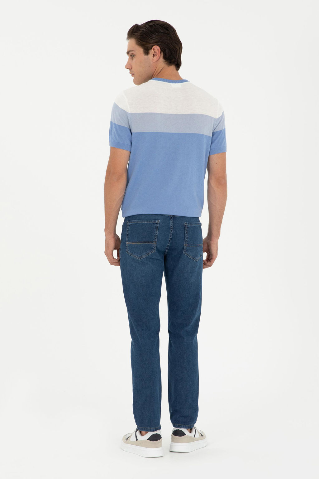 Мужские синие джинсовые брюки Неожиданная скидка в корзине - U.s. polo assn фото 4