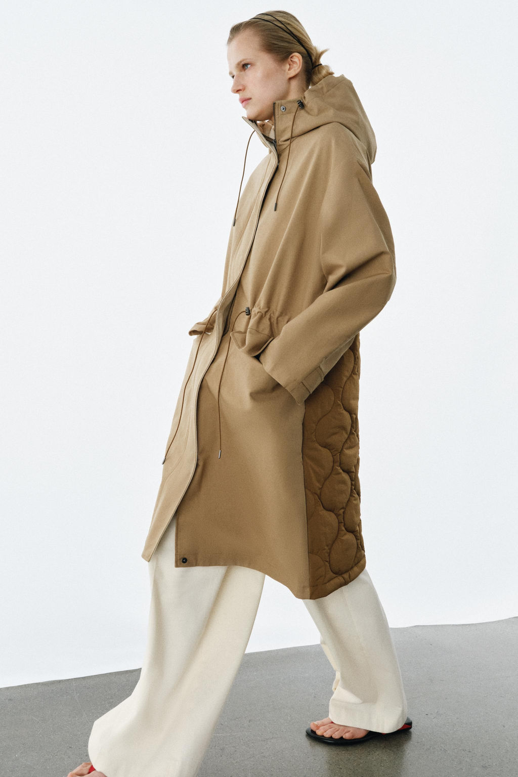 CONTRAST PARKA ZW COLLECTION - Zara фото 6