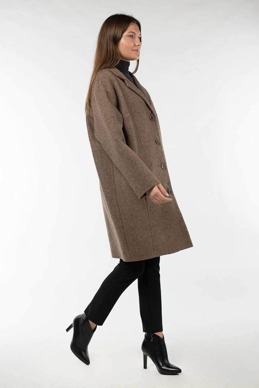 Пальто женское демисезонное - El podio фото 3