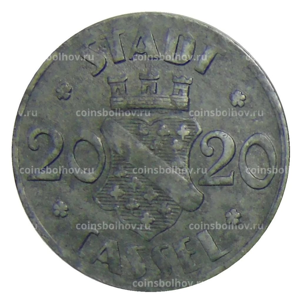 20 пфеннигов 1920 года Германия Нотгельд Кассель