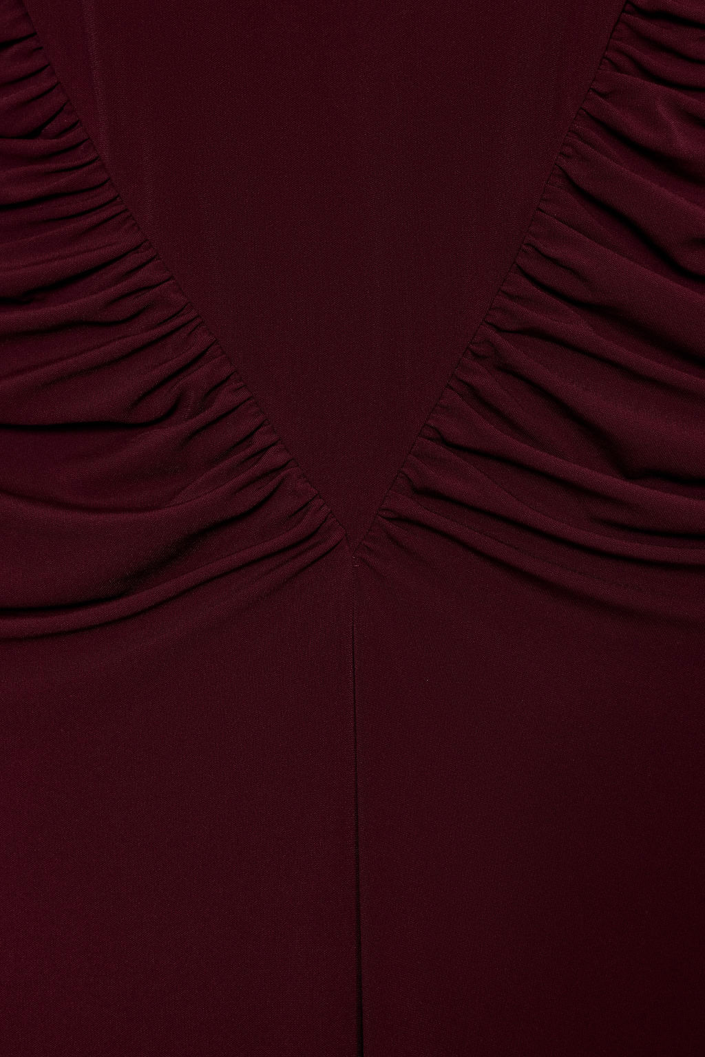 VESTIDO CORSETERO DRAPEADO / Burgundy - Zara фото 10