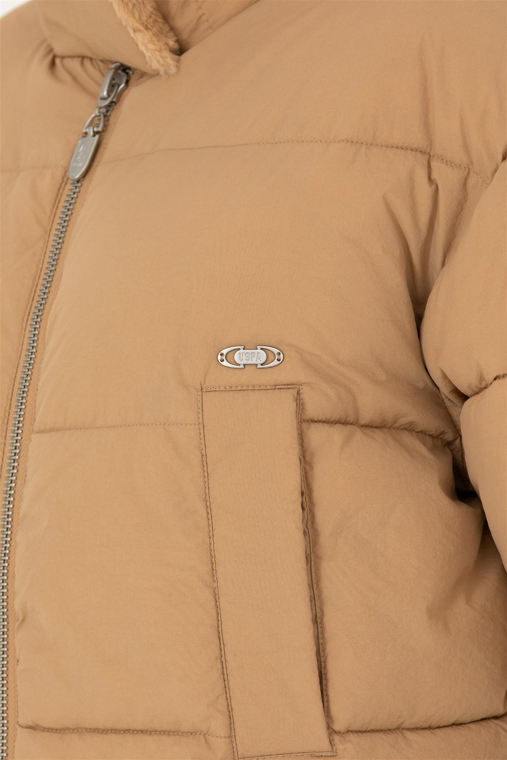 U. S. Polo Assn Женское песочное пальто - U.s. polo assn фото 14