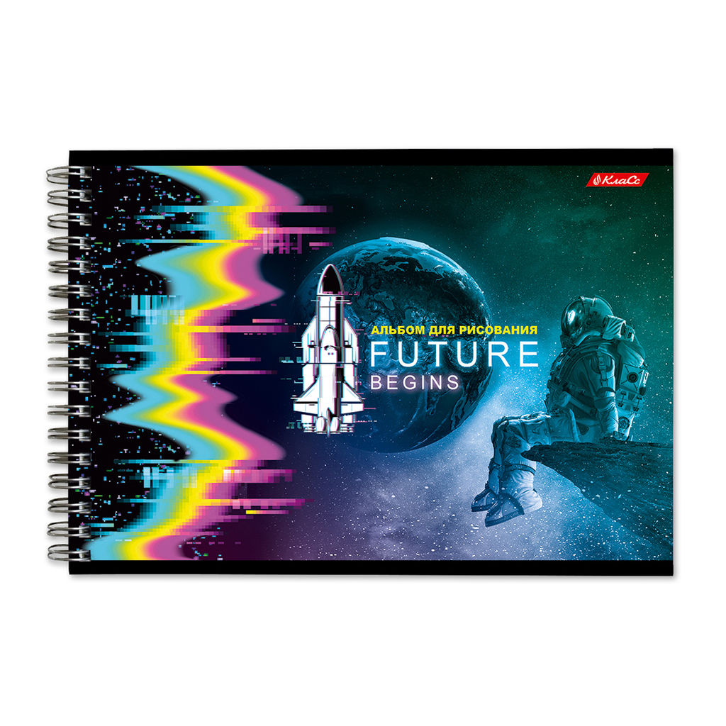 Светоч 40АЛГР4_1_3_9 Альбом для рисования 100 г/м2 A4 29 х 20.5 см 4 шт. на гребне 40 л. 000238 Игры разума