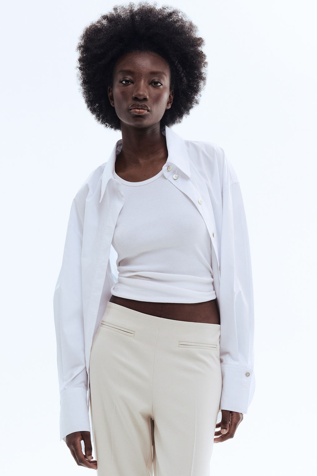 Pantal?n bootcut de sarga - H&m фото 6