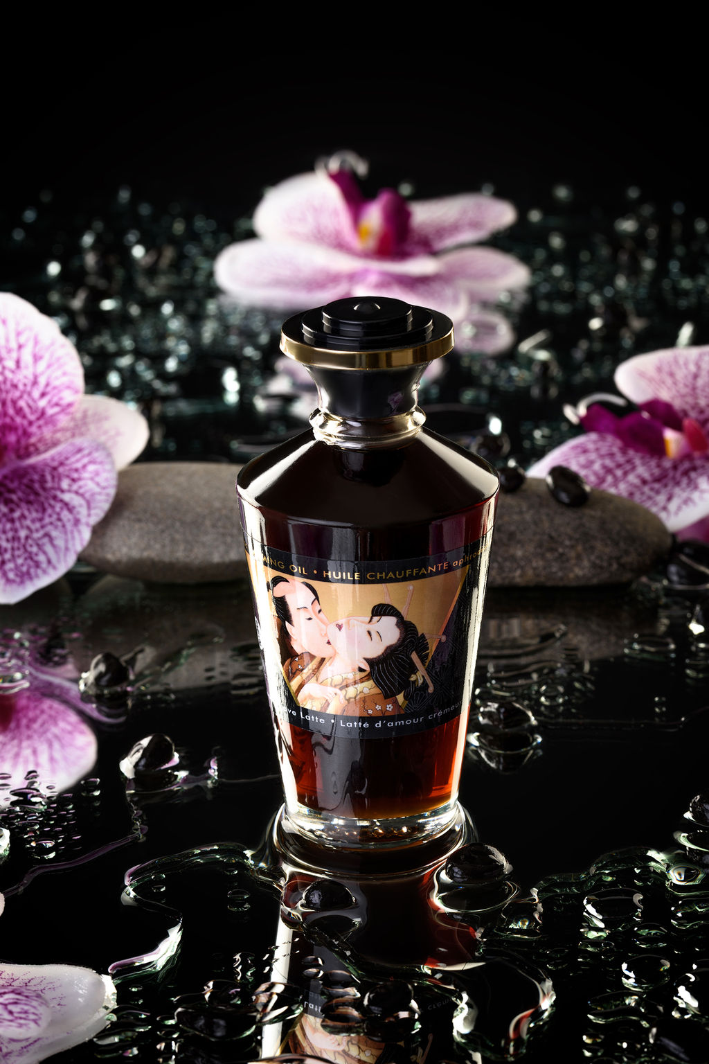 Масло массажное для тела Shunga Любовный крем латте (Creamy Love Latte), разогревающее, 100 мл