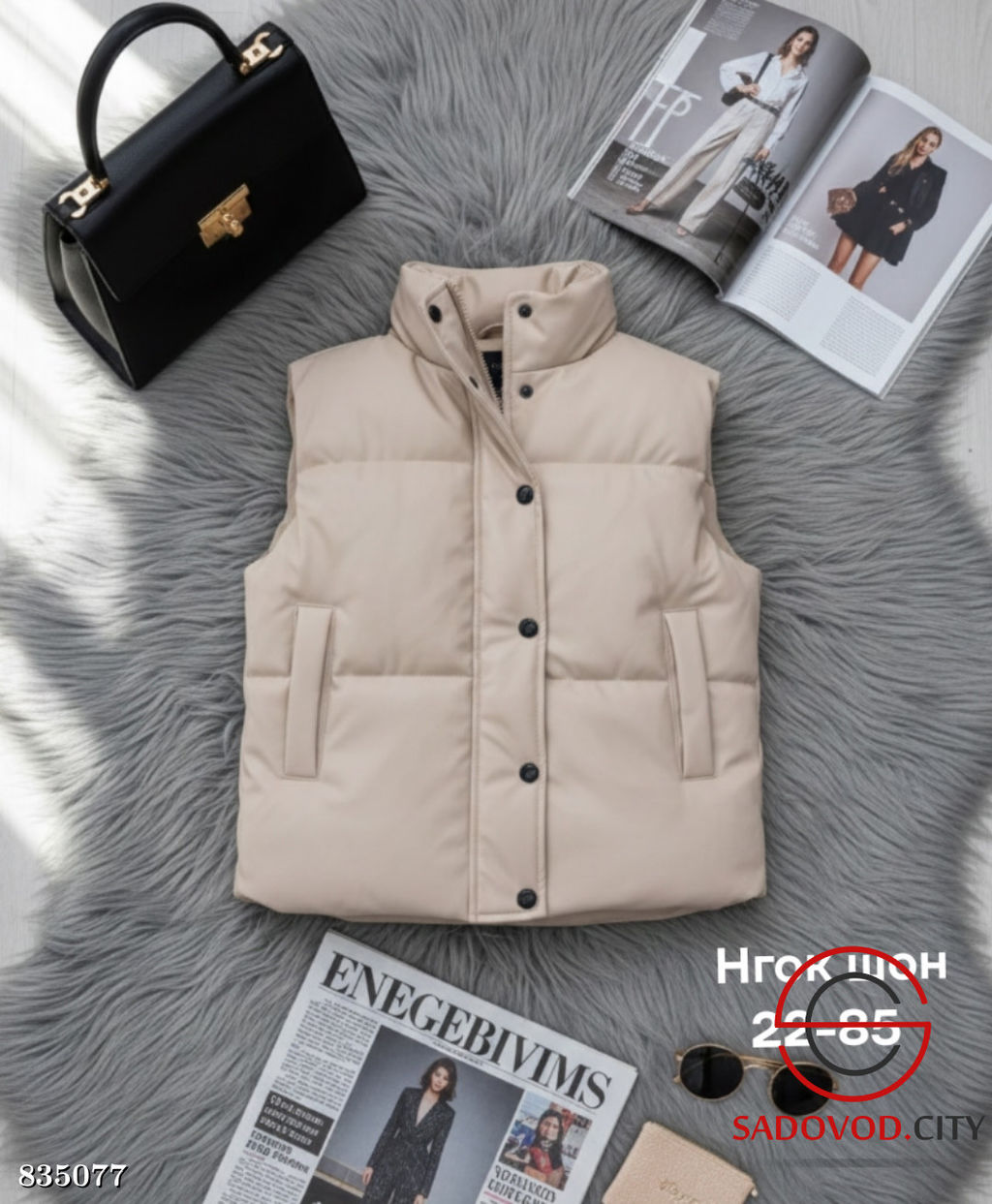 Жилетка женская весенняя - Bruno фото 2