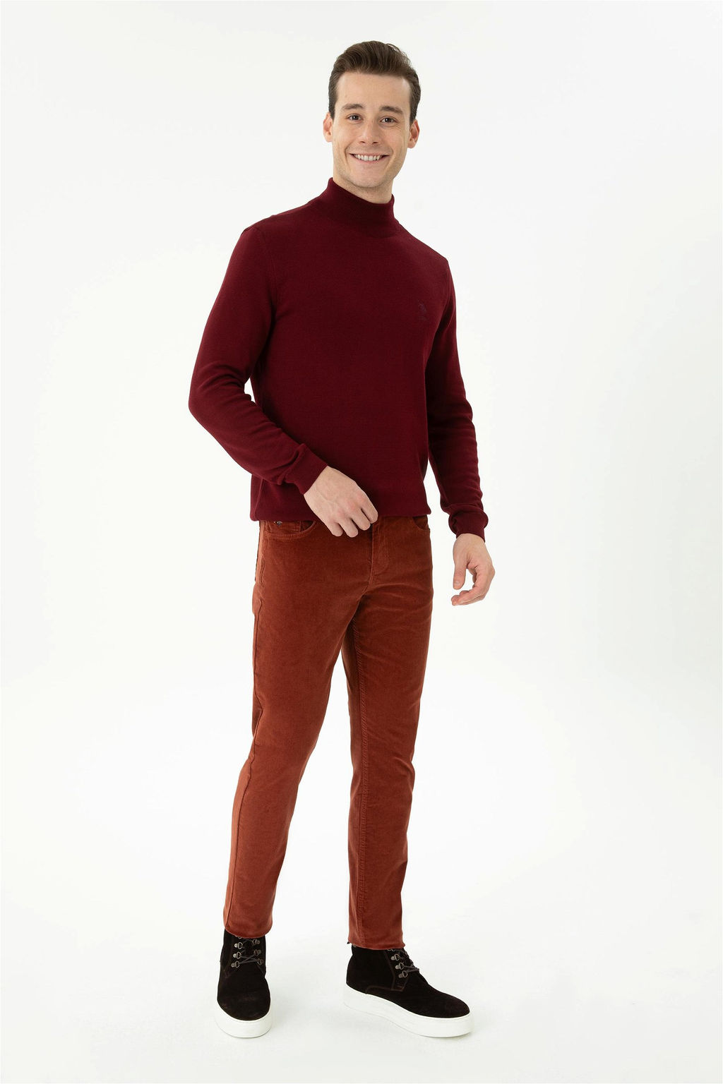 U. S. Polo Assn Мужские брюки из плотной ткани с плиткой - U.s. polo assn фото 8