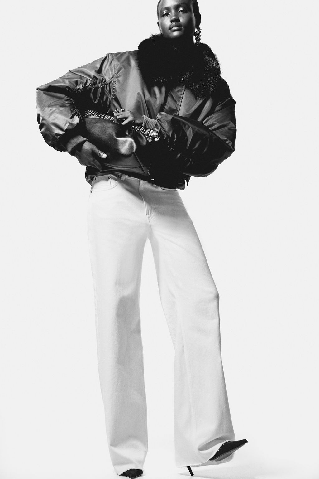 Wide High Jeans - H&m фото 9