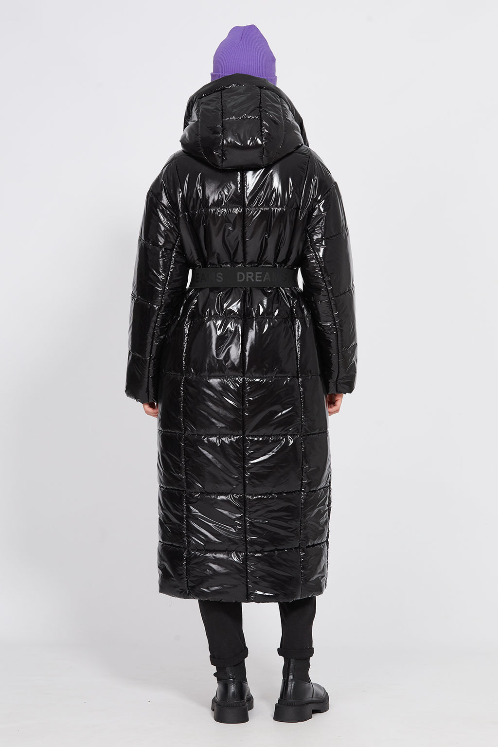 Пальто черный - Eola фото 2