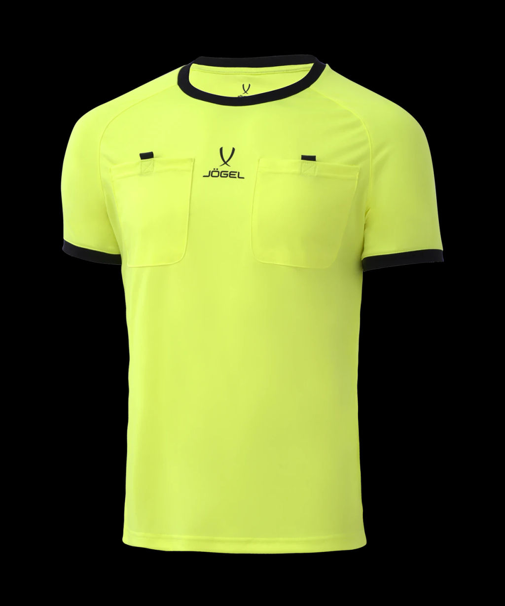 Футболка судейская JOGEL Referee tee, желтый  фото 2