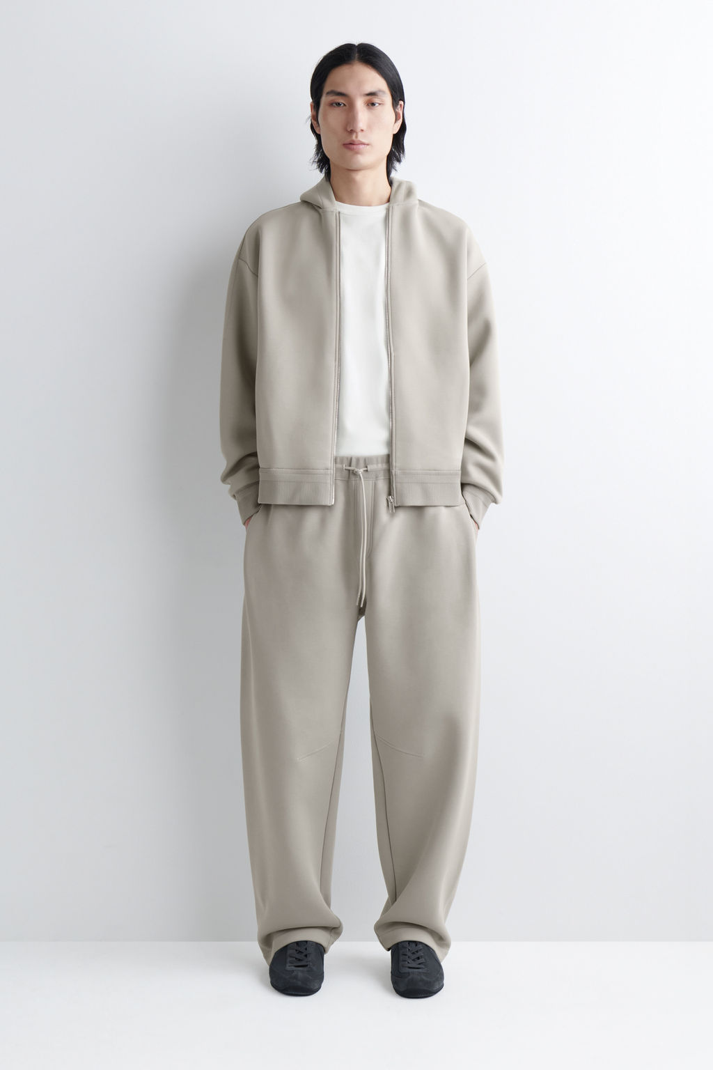 JOGGERS BARREL LEG OVERSIZE EN PIQU? DE ALGOD?N - H&m фото 2