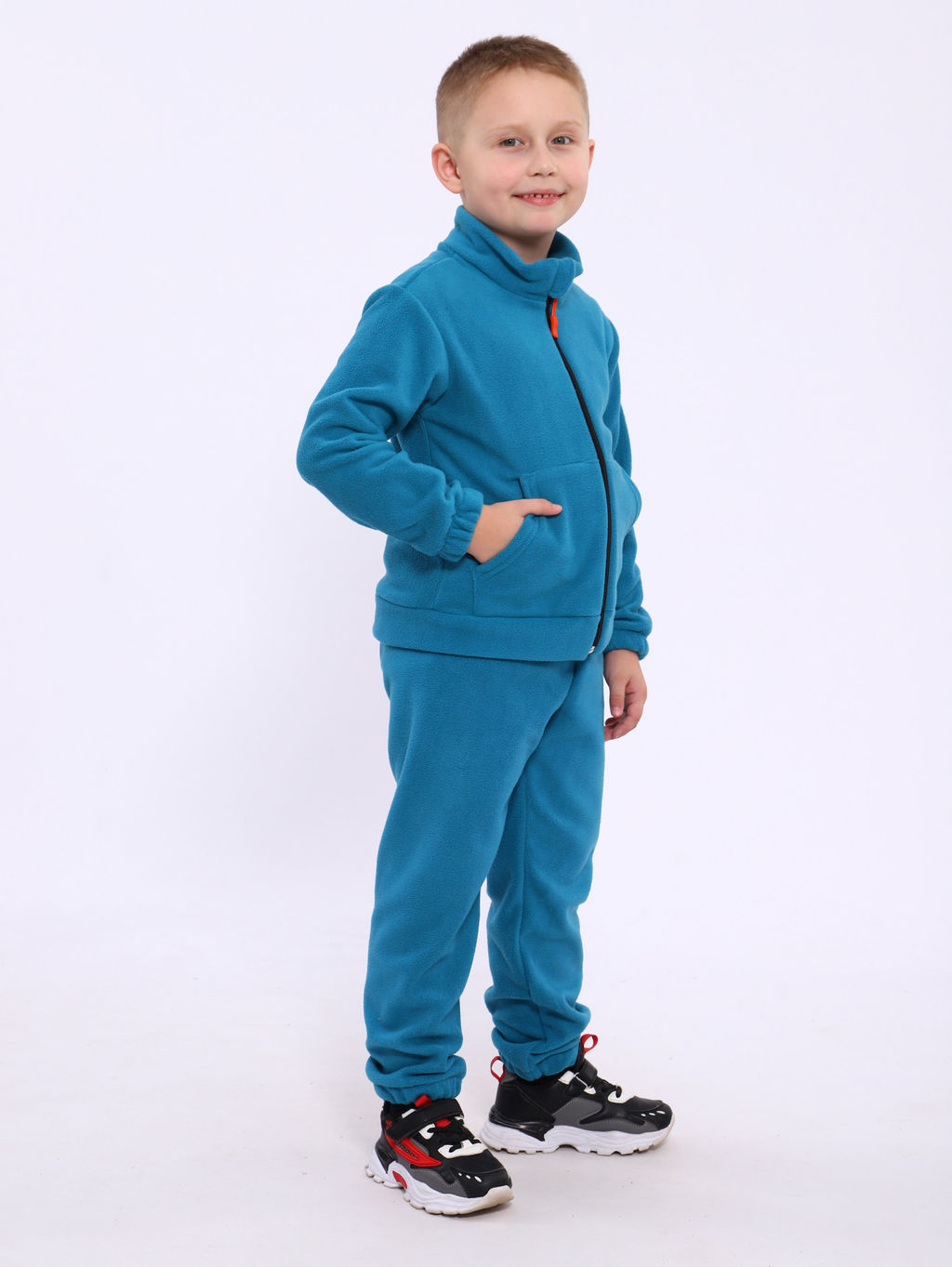Костюм флис Непоседа петроль, КМ-188-8 - От егорки до егора фото 13