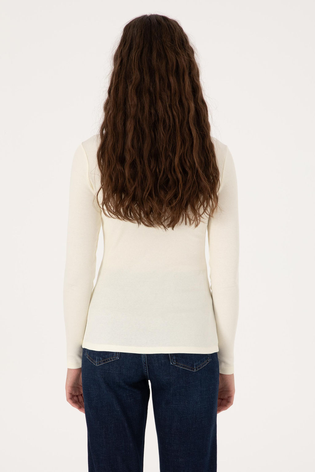 Kad_n BEYAZ Sweatshirt Sepette S_rpriz _ndirim - U.s. polo assn фото 5