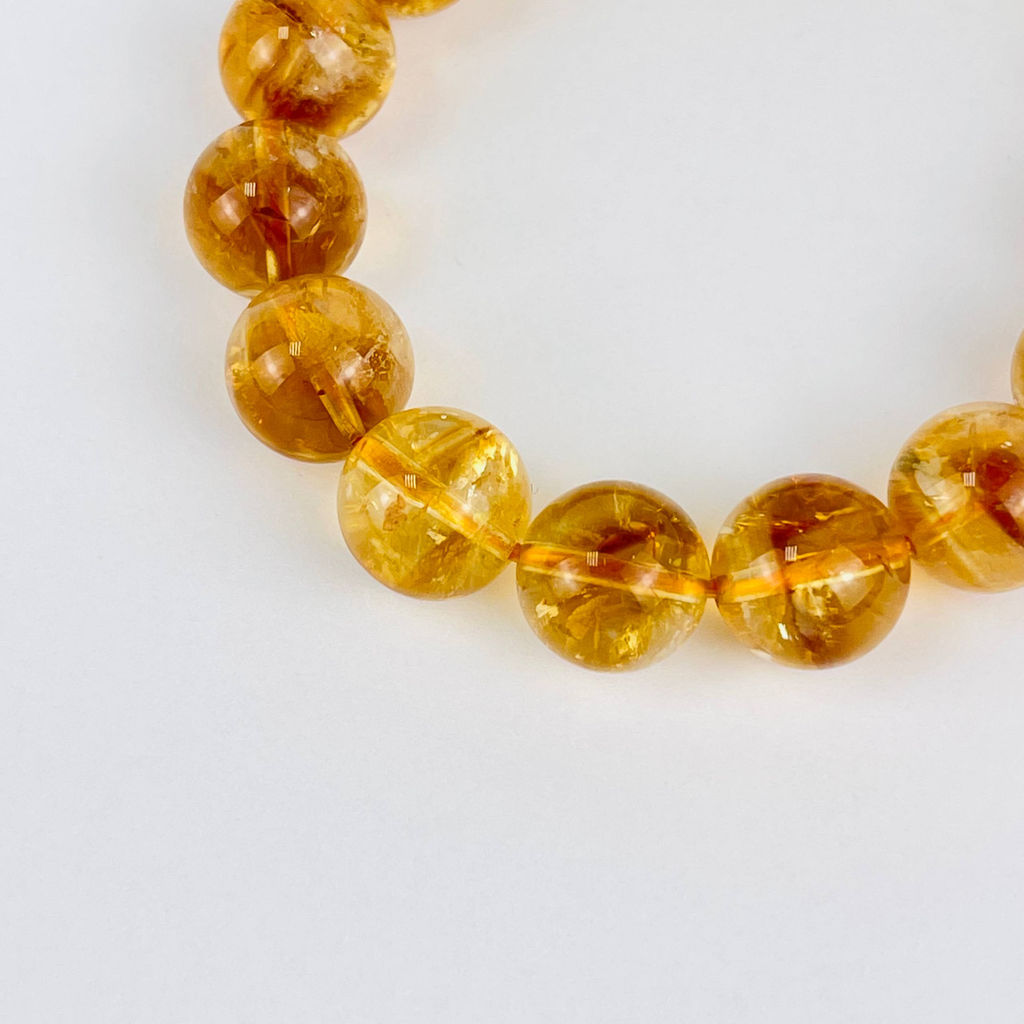 Браслет из Цитрина 19,5 см