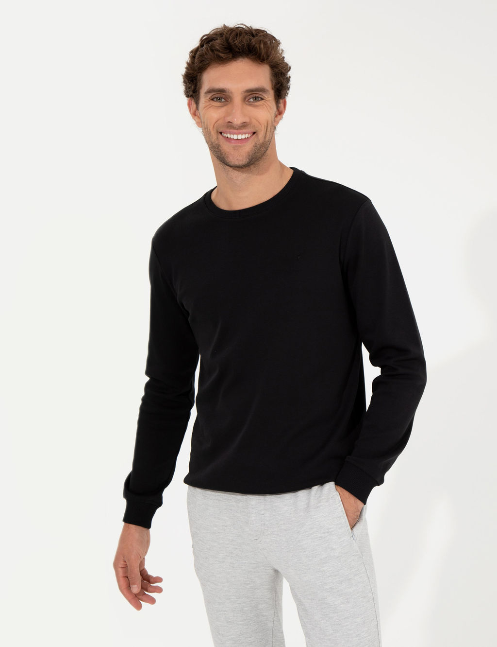 Черный свитшот - Cacharel фото 7