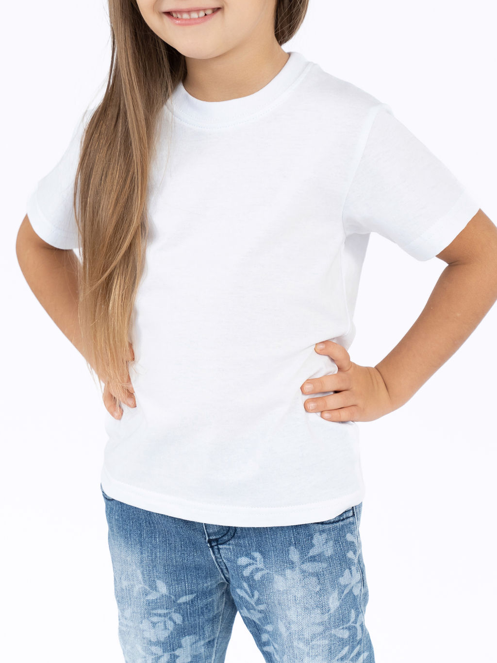 Футболка детская белая
