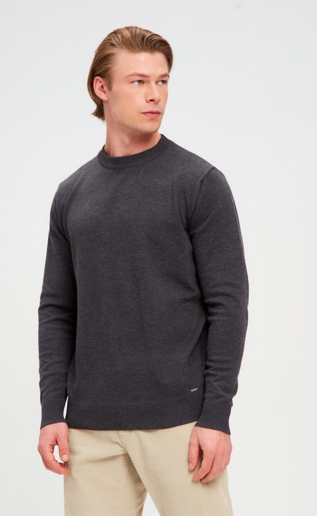 Джемпер F310-0502 grey - Fine joyce фото 9