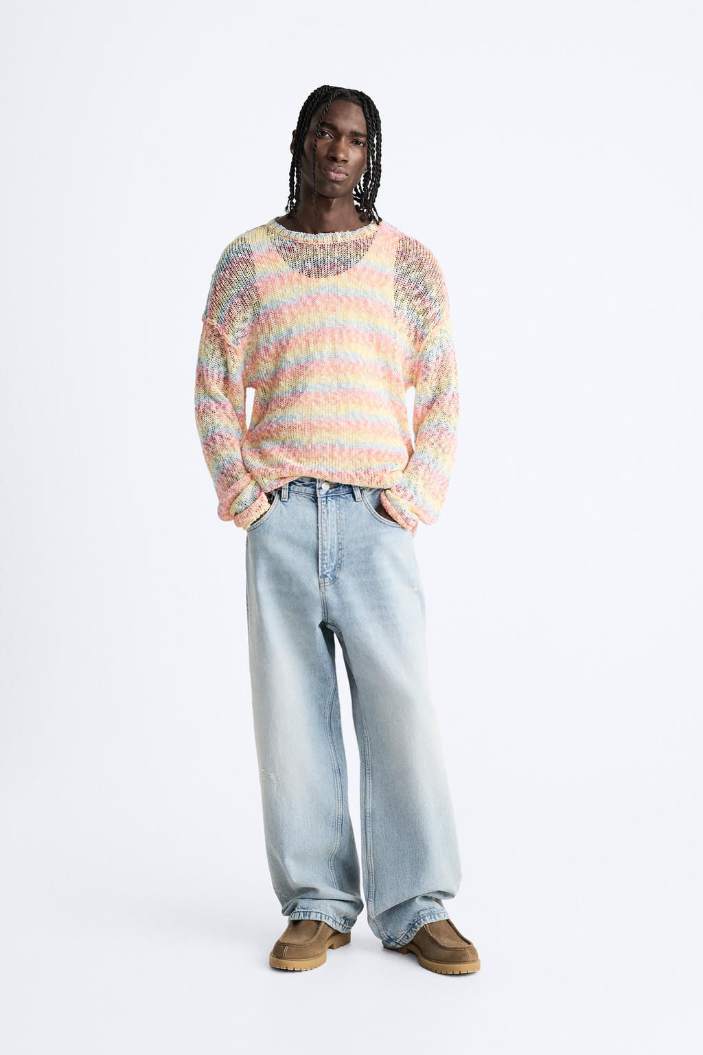 INSIDE OUT-EFFECT TEXTURED SWEATER - Zara фото 3