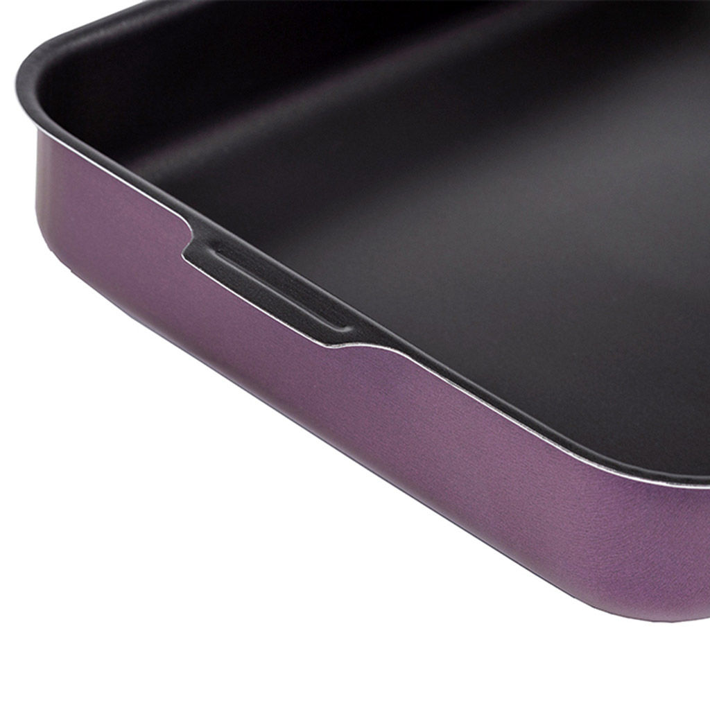 Violet Противень с антипригарным покрытием 27х35х6,3см, s0,9мм (Россия) - Домашняя мода фото 6