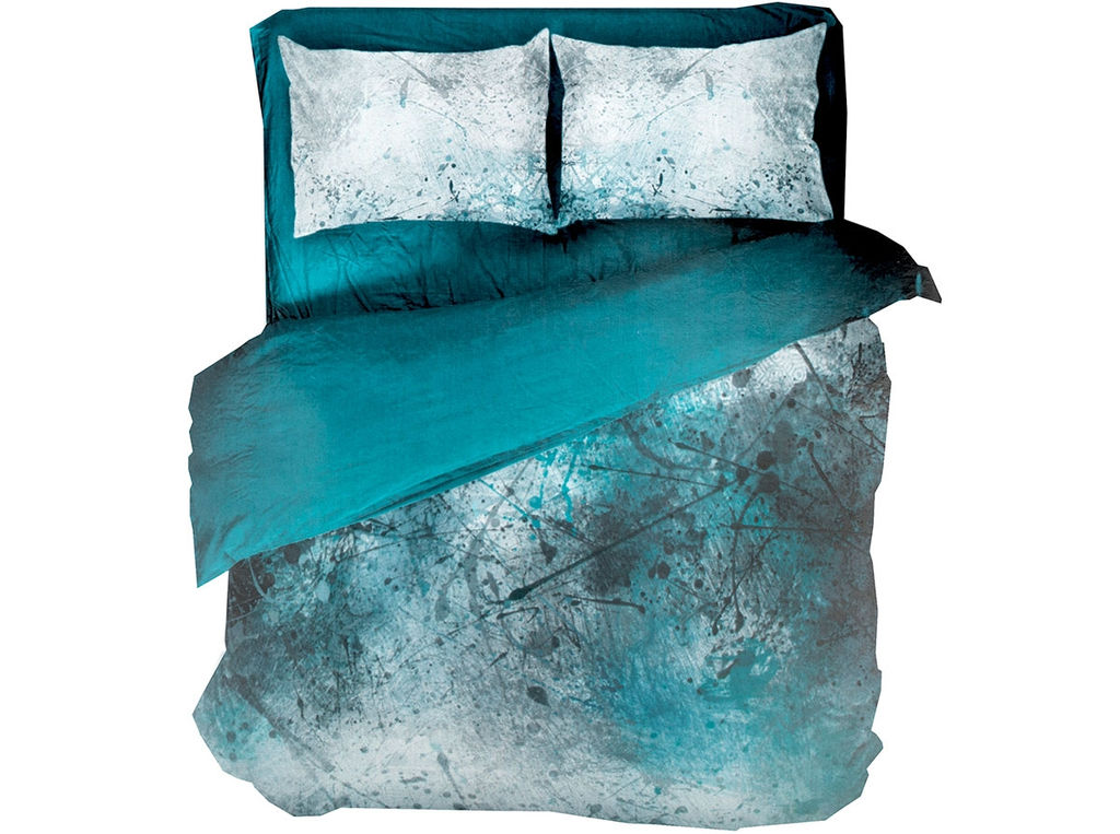 4510-БЧ КПБ 2-х сп. сатин "Абстракция" рис. D21/18-5610