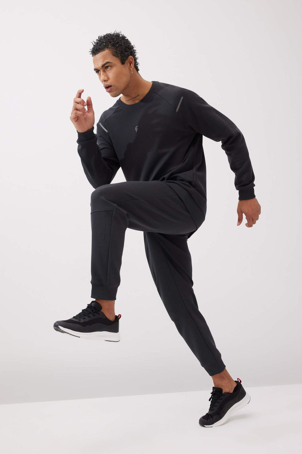 DeFactoFit Jogger Esofman Alt? Standart Fit Basic Duz Cepli Beli Pacas? Lastikli  фото 2