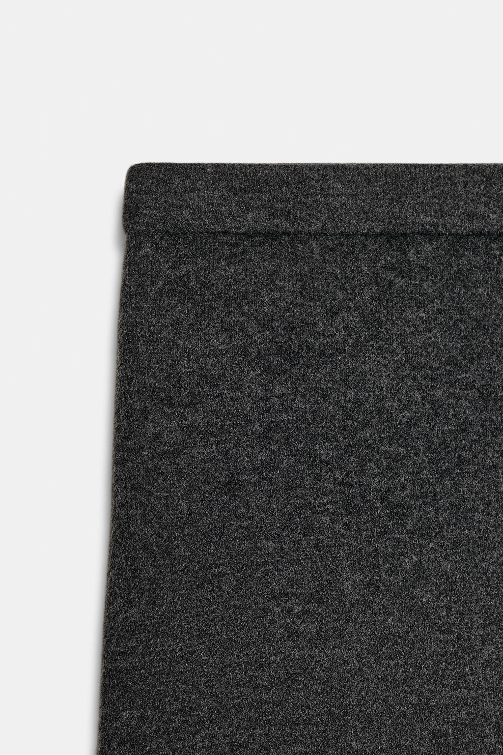 FALDA MIDI PUNTO / Gris - Zara фото 10