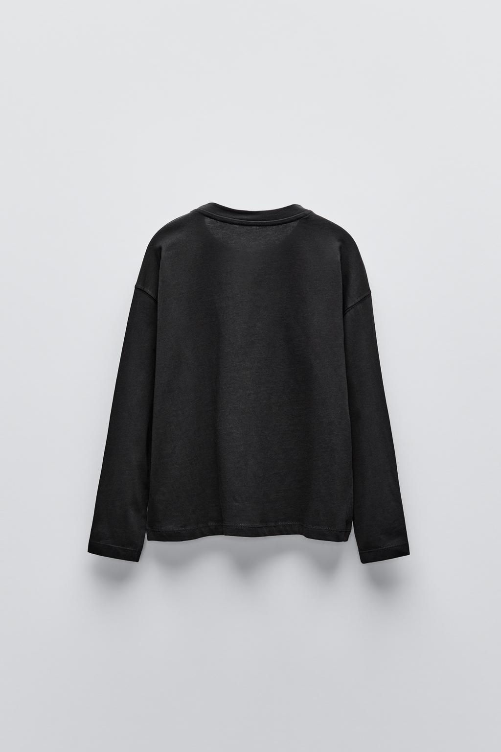 T-SHIRT WITH SLOGAN - Zara фото 8