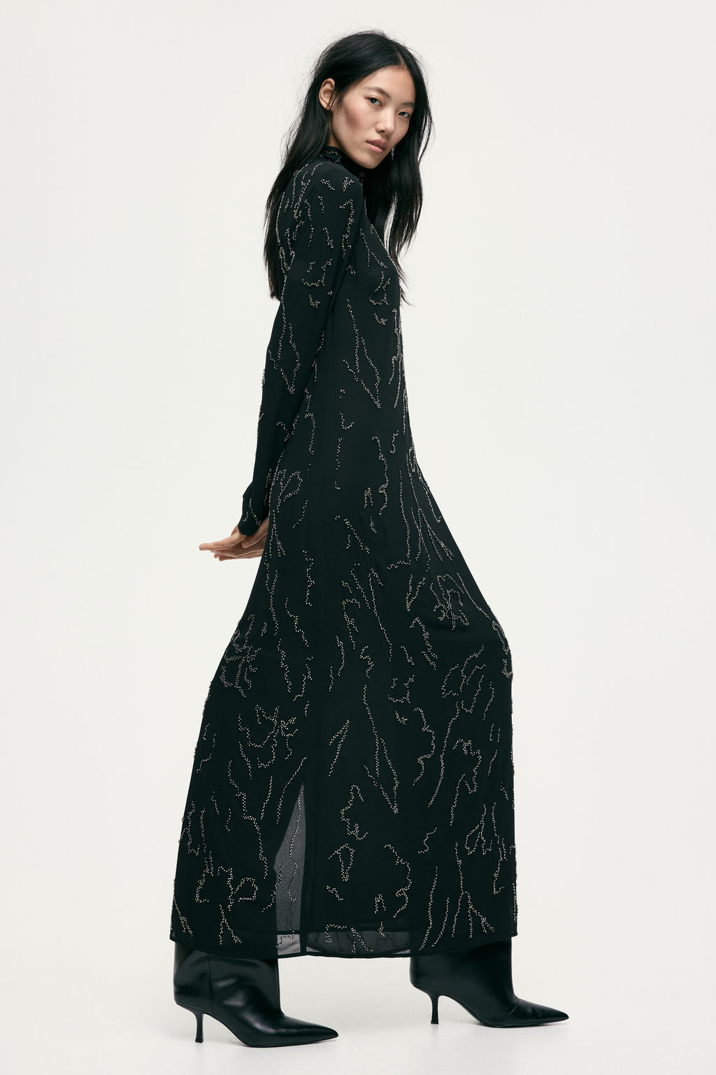 Maxivestido con cuentas - H&m фото 5
