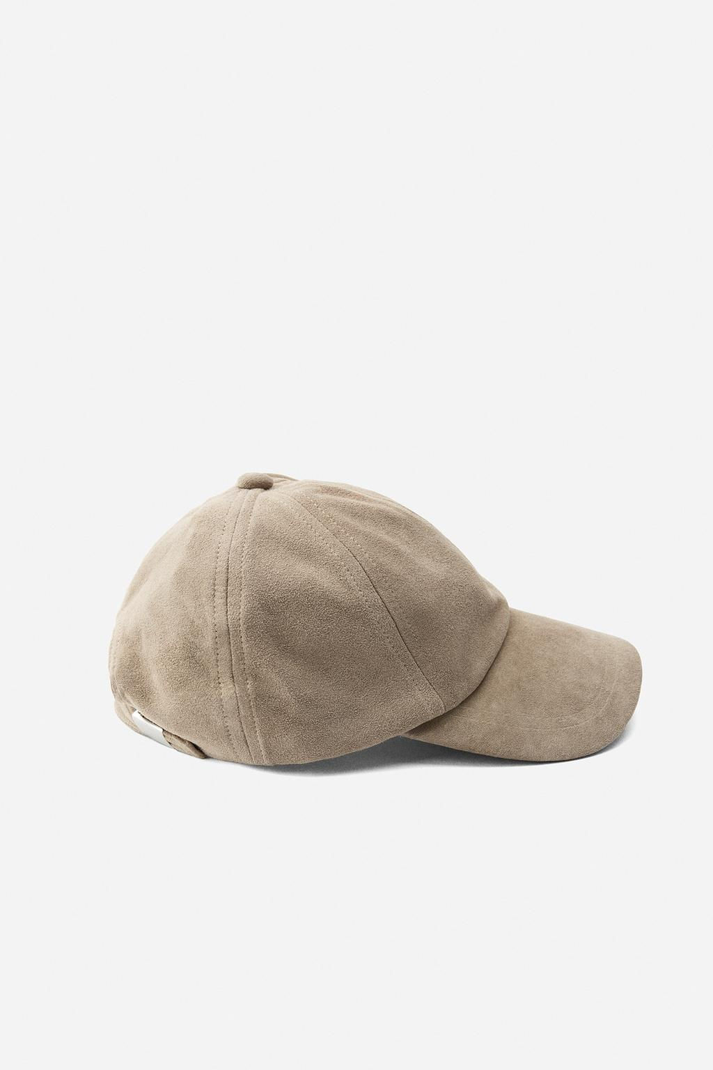SUEDE LEATHER CAP - Zara фото 10