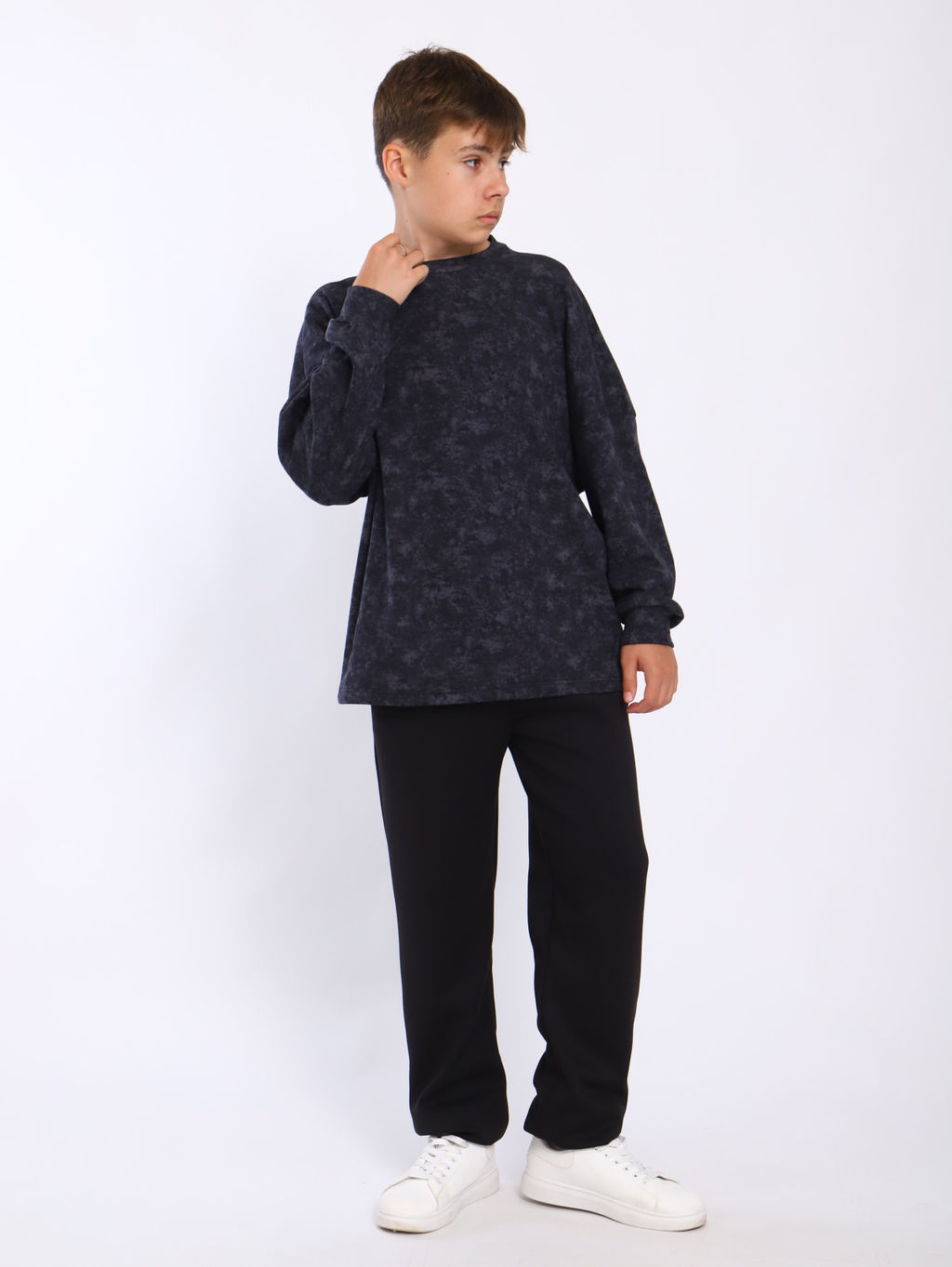 Лонгслив "Стрит" графит