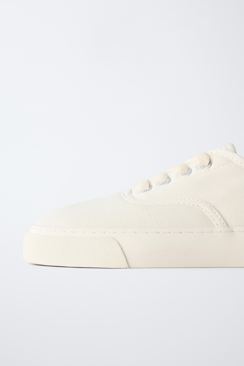 BAMBA CORDONES CASUAL / Blanco - Zara фото 5