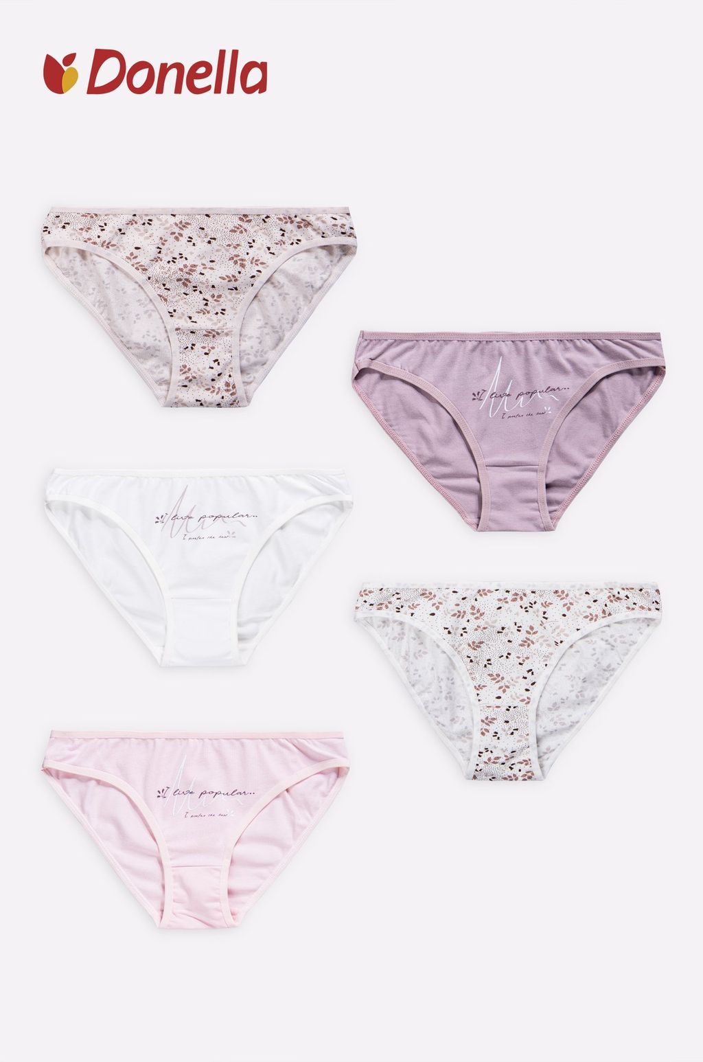 Женские трусы-слипы 5 шт. Donella  фото 4