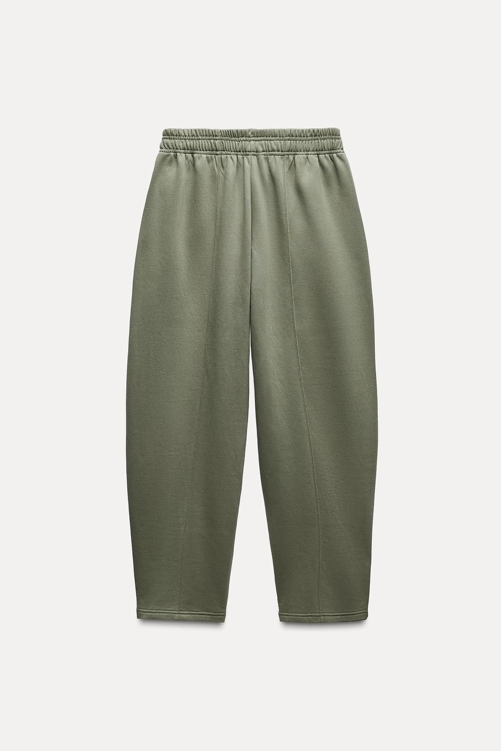 STRAIGHT-LEG PLUSH TROUSERS - Zara фото 21